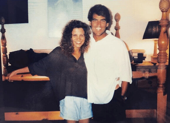 Ted McGinley With His Wife Gigi Rice